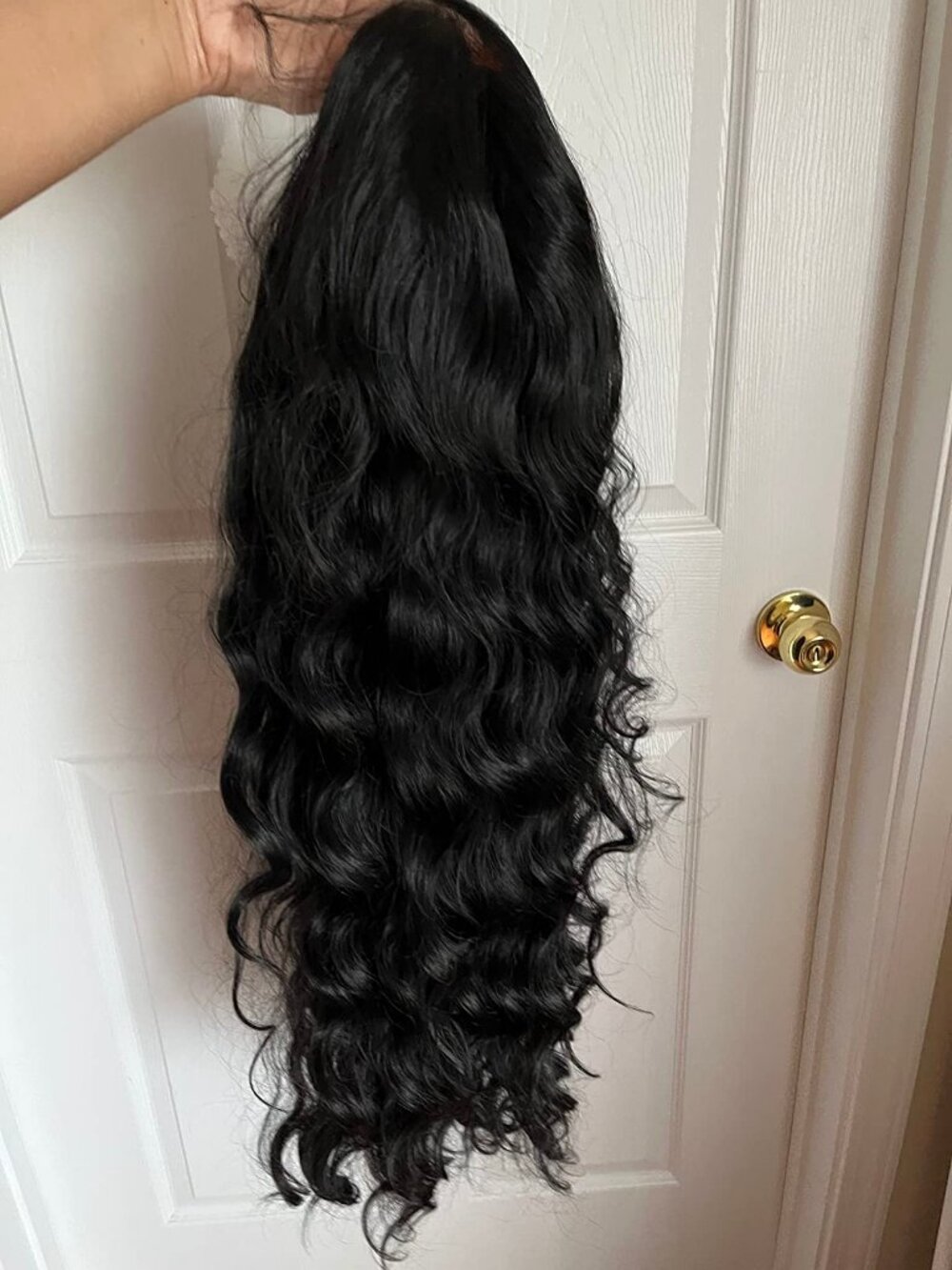 32 Inches Long Lightweight Body Wave Pre Plucked Hairline 13x6 Lace Frontal Wig